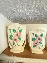 MaxSold Auction: Lot of 7 Hull Pottery Glazed Ceramic Vases/Planters - Burnaby (British Columbia, Canada) PARTNER MANAGED Estate Sale Online Auction - Cardston Court (CONDO)