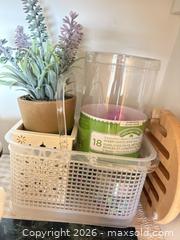 MaxSold Auction: Mixed Lot — Small Bathroom Home Decor & Craft Items w/ Towels  - Burnaby (British Columbia, Canada) PARTNER MANAGED Estate Sale Online Auction - Cardston Court (CONDO)