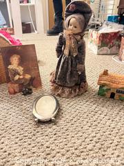 MaxSold Auction: Porcelain-Head Doll with Oval shaped Picture frame, Trinket Box, Card & Brooch - Burnaby (British Columbia, Canada) PARTNER MANAGED Estate Sale Online Auction - Cardston Court (CONDO)