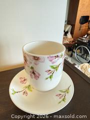 MaxSold Auction: Porcelain Cup and Saucer with Pink Floral Design - Burnaby (British Columbia, Canada) PARTNER MANAGED Estate Sale Online Auction - Cardston Court (CONDO)