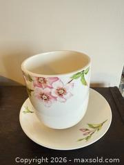 MaxSold Auction: Porcelain Cup and Saucer with Pink Floral Design - Burnaby (British Columbia, Canada) PARTNER MANAGED Estate Sale Online Auction - Cardston Court (CONDO)