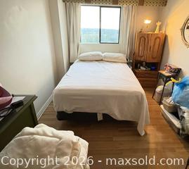 MaxSold Auction: Sealy Mattress, Foundation and Bed Rail — Likely Full/Double - Burnaby (British Columbia, Canada) PARTNER MANAGED Estate Sale Online Auction - Cardston Court (CONDO)