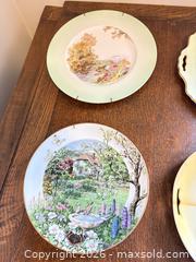 MaxSold Auction: Set of 4 Decorative Porcelain Wall Plates, approx. 9–11 in - Burnaby (British Columbia, Canada) PARTNER MANAGED Estate Sale Online Auction - Cardston Court (CONDO)