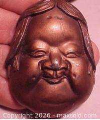 MaxSold Auction: CRANE & BREED HAPPY FACE ADVERTISING PAPERWEIGHT "I KEEP CHEERFUL" - Hiram (Georgia, USA) SELLER MANAGED Reseller Online Auction - Hiram Acworth Highway (STORAGE)