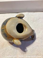 MaxSold Auction: Mid-Century Modern Studio Pottery Whale Figurine - Hiram (Georgia, USA) SELLER MANAGED Reseller Online Auction - Hiram Acworth Highway (STORAGE)