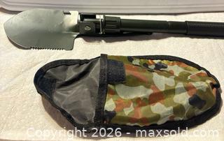 MaxSold Auction: Military Style Folding Camping Shovel - Hiram (Georgia, USA) SELLER MANAGED Reseller Online Auction - Hiram Acworth Highway (STORAGE)