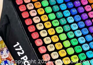 MaxSold Auction: New 172 pcs marker set - Hiram (Georgia, USA) SELLER MANAGED Reseller Online Auction - Hiram Acworth Highway (STORAGE)