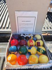 MaxSold Auction: New old stock pool table accessories  - Hiram (Georgia, USA) SELLER MANAGED Reseller Online Auction - Hiram Acworth Highway (STORAGE)