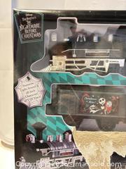 MaxSold Auction: New w/damaged box Jack Skellington Holiday Express - Hiram (Georgia, USA) SELLER MANAGED Reseller Online Auction - Hiram Acworth Highway (STORAGE)