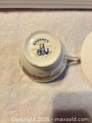 MaxSold Auction: Regency British Bone China Teacup and Saucer - Hiram (Georgia, USA) SELLER MANAGED Reseller Online Auction - Hiram Acworth Highway (STORAGE)
