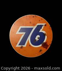 MaxSold Auction: Union 76 Reproduction Metal Sign - Hiram (Georgia, USA) SELLER MANAGED Reseller Online Auction - Hiram Acworth Highway (STORAGE)