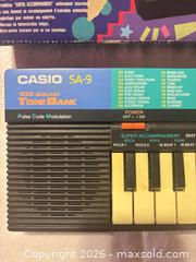 MaxSold Auction: Vintage Casio ToneBank SA-9 - Hiram (Georgia, USA) SELLER MANAGED Reseller Online Auction - Hiram Acworth Highway (STORAGE)