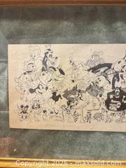 MaxSold Auction: Vintage Framed panoramic Disney art - Hiram (Georgia, USA) SELLER MANAGED Reseller Online Auction - Hiram Acworth Highway (STORAGE)