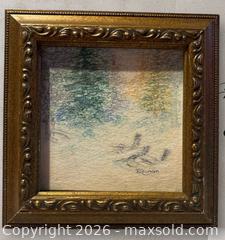 MaxSold Auction: Winter Landscape Painting - Hiram (Georgia, USA) SELLER MANAGED Reseller Online Auction - Hiram Acworth Highway (STORAGE)