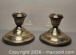 MaxSold Auction: Pair of Sterling Silver Candlesticks - New Westminster (British Columbia, Canada) SELLER MANAGED Downsizing Online Auction -  Hamilton Street