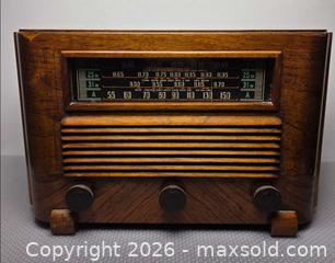MaxSold Auction: Canadian General Electric KL-500 Tabletop / Mantel Radio  - New Westminster (British Columbia, Canada) SELLER MANAGED Downsizing Online Auction - Hamilton Street