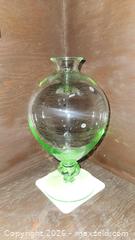 MaxSold Auction: Rare Green Balloon Form Venini Veronese Vase - New Westminster (British Columbia, Canada) SELLER MANAGED Downsizing Online Auction - Hamilton Street