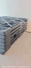 MaxSold Auction: Lot of 6 ULINE H-2481 Heavy-Duty Nestable Plastic Pallets - Toronto (Ontario, Canada) SELLER MANAGED Downsizing Online Auction - Eastern Avenue (STORAGE)