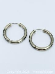 MaxSold Auction: 10k Gold Hoop Earrings 1.41g - Esquimalt (British Columbia, Canada) PARTNER MANAGED Estate Sale Online Auction - Lampson Street