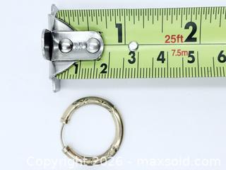 MaxSold Auction: 10k Gold Hoop Earrings 1.41g - Esquimalt (British Columbia, Canada) PARTNER MANAGED Estate Sale Online Auction - Lampson Street