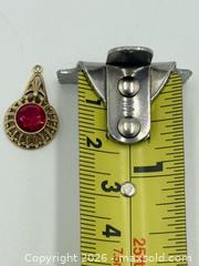 MaxSold Auction: 10k Gold & Ruby Pendant 1.38 Grams - Esquimalt (British Columbia, Canada) PARTNER MANAGED Estate Sale Online Auction - Lampson Street