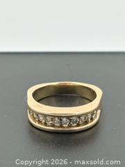 MaxSold Auction: 14 & 18k Gold Diamond Ring Size 4 4.58 Grams - Esquimalt (British Columbia, Canada) PARTNER MANAGED Estate Sale Online Auction - Lampson Street