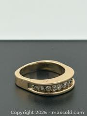 MaxSold Auction: 14 & 18k Gold Diamond Ring Size 4 4.58 Grams - Esquimalt (British Columbia, Canada) PARTNER MANAGED Estate Sale Online Auction - Lampson Street