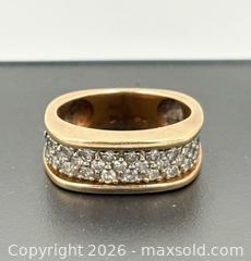MaxSold Auction: 14k & 18k Gold Diamond Ring Size 5 7.36 Grams - Esquimalt (British Columbia, Canada) PARTNER MANAGED Estate Sale Online Auction - Lampson Street