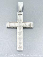 MaxSold Auction: 925 Sterling Silver Cross 2.5”  - Esquimalt (British Columbia, Canada) PARTNER MANAGED Estate Sale Online Auction - Lampson Street