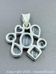 MaxSold Auction: 925 Sterling Silver Topaz Pendant - Esquimalt (British Columbia, Canada) PARTNER MANAGED Estate Sale Online Auction - Lampson Street