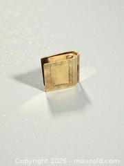 MaxSold Auction: 9ct Gold Bible Charm 2.25 Grams - Esquimalt (British Columbia, Canada) PARTNER MANAGED Estate Sale Online Auction - Lampson Street