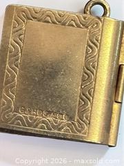 MaxSold Auction: 9ct Gold Bible Charm 2.25 Grams - Esquimalt (British Columbia, Canada) PARTNER MANAGED Estate Sale Online Auction - Lampson Street