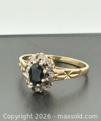 MaxSold Auction: 9ct Gold Sapphire Ring Size 7 2.09 grams - Esquimalt (British Columbia, Canada) PARTNER MANAGED Estate Sale Online Auction - Lampson Street