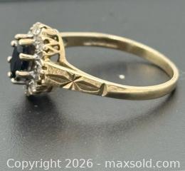 MaxSold Auction: 9ct Gold Sapphire Ring Size 7 2.09 grams - Esquimalt (British Columbia, Canada) PARTNER MANAGED Estate Sale Online Auction - Lampson Street