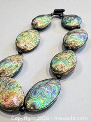 MaxSold Auction: Abalone Shell Necklace 19.5" - Esquimalt (British Columbia, Canada) PARTNER MANAGED Estate Sale Online Auction - Lampson Street