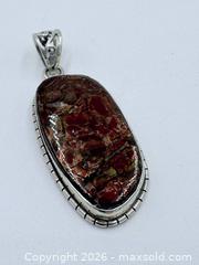 MaxSold Auction: Ammolite 925 Sterling Silver Pendant  - Esquimalt (British Columbia, Canada) PARTNER MANAGED Estate Sale Online Auction - Lampson Street