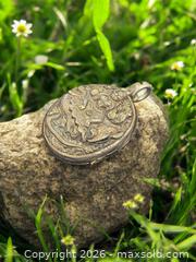 MaxSold Auction: Anglo Indian Silver Locket - Esquimalt (British Columbia, Canada) PARTNER MANAGED Estate Sale Online Auction - Lampson Street