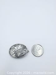 MaxSold Auction: First Nations Sterling Silver Eagle Pin / Brooch - Esquimalt (British Columbia, Canada) PARTNER MANAGED Estate Sale Online Auction - Lampson Street