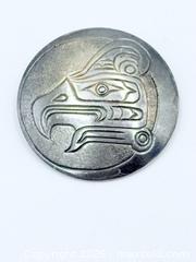 MaxSold Auction: First Nations Sterling Silver Pendant 1” 5.48g  - Esquimalt (British Columbia, Canada) PARTNER MANAGED Estate Sale Online Auction - Lampson Street