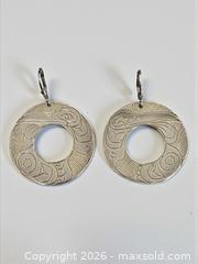 MaxSold Auction: First Nations Sterling Silver Raven Earrings Signed ASW - Esquimalt (British Columbia, Canada) PARTNER MANAGED Estate Sale Online Auction - Lampson Street