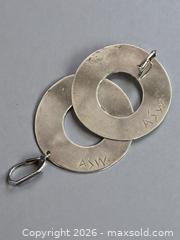 MaxSold Auction: First Nations Sterling Silver Raven Earrings Signed ASW - Esquimalt (British Columbia, Canada) PARTNER MANAGED Estate Sale Online Auction - Lampson Street