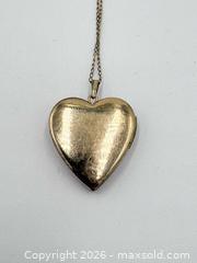 MaxSold Auction: Gold “I love you” Locket 3.82g - Esquimalt (British Columbia, Canada) PARTNER MANAGED Estate Sale Online Auction - Lampson Street