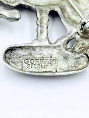 MaxSold Auction: Gorham Sterling Silver Carousel Pin 12.23 Grams - Esquimalt (British Columbia, Canada) PARTNER MANAGED Estate Sale Online Auction - Lampson Street