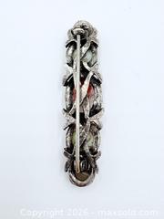 MaxSold Auction: Multi Agate Stone Brooch 2.5” length  - Esquimalt (British Columbia, Canada) PARTNER MANAGED Estate Sale Online Auction - Lampson Street