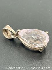 MaxSold Auction: Rose Quartz 925 Sterling Silver Pendant  - Esquimalt (British Columbia, Canada) PARTNER MANAGED Estate Sale Online Auction - Lampson Street