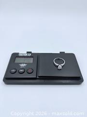 MaxSold Auction: Sterling Silver Clear Stone Solitaire Ring Size 10 - Esquimalt (British Columbia, Canada) PARTNER MANAGED Estate Sale Online Auction - Lampson Street