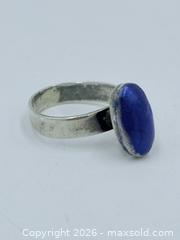 MaxSold Auction: Sterling Silver Enamel Ring Size 6.5 - Esquimalt (British Columbia, Canada) PARTNER MANAGED Estate Sale Online Auction - Lampson Street