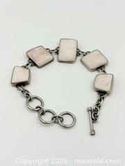 MaxSold Auction: Sterling Silver Shell Bracelet 8” 25.06 Grams - Esquimalt (British Columbia, Canada) PARTNER MANAGED Estate Sale Online Auction - Lampson Street