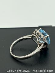 MaxSold Auction: Topaz 925 Sterling Silver Ring Size 9 4.53g  - Esquimalt (British Columbia, Canada) PARTNER MANAGED Estate Sale Online Auction - Lampson Street