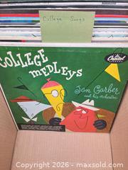 MaxSold Auction: College Songs (1940s, 1950s) - Redwood City (California, USA) SELLER MANAGED Downsizing Online Auction -  Glenwood Avenue